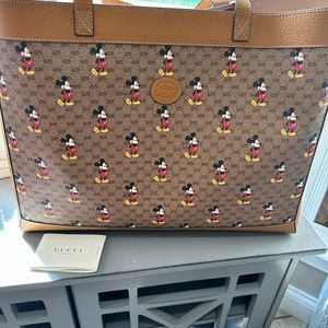 NWT Gucci x Disney Mini GG Supreme Tote